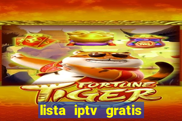 lista iptv gratis futebol ao vivo